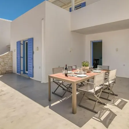 Paros Sea View Eco - Aetherian Ciel Villas, Ploto Feriehus