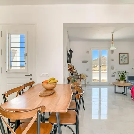 Paros Sea View Eco - Aetherian Ciel Villas, Ploto Ferienhaus Mármara